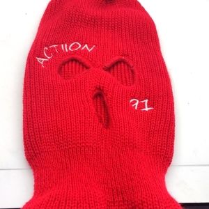 Embroidered Ski Mask